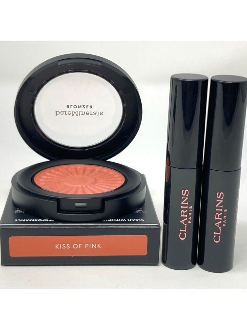 Bareminerals Blonzer - Kiss of Copper,  2 Wonderperfect Mascara Travel size NEW
